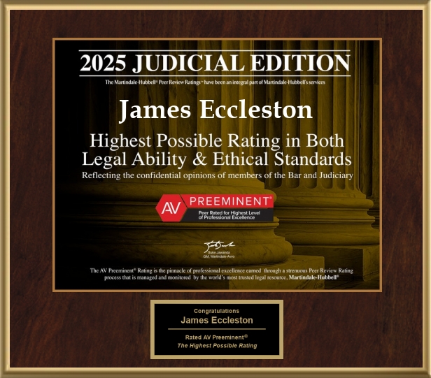 eccleston-law-highest-rating-award